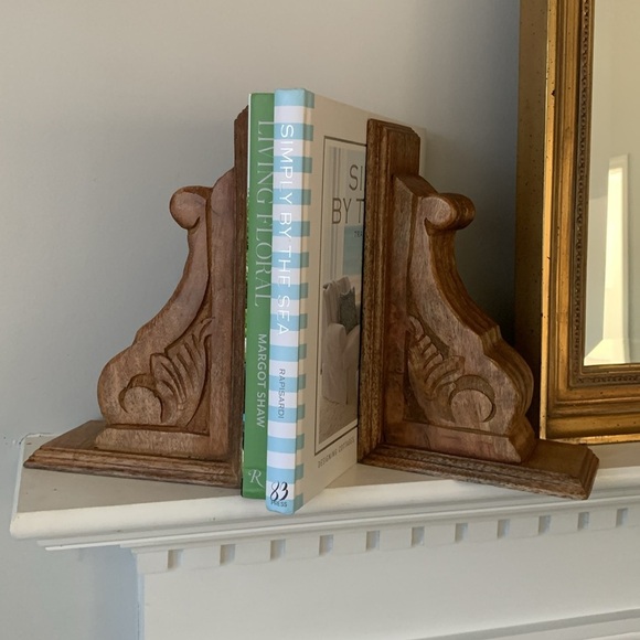 Set of 2 pcs Carved wooden corbels Corbels Bracket wall decor home new kitchen‎ - Picture 5 of 16